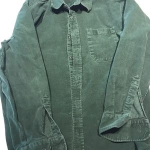 J. Peterman XL corduroy shirt made in Portugal